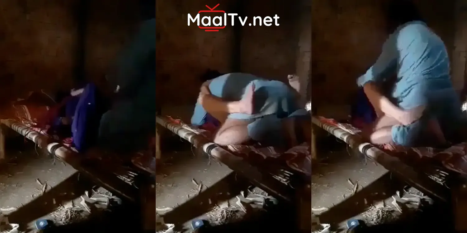 Desi xxx chudai of a dehati couple in a barn