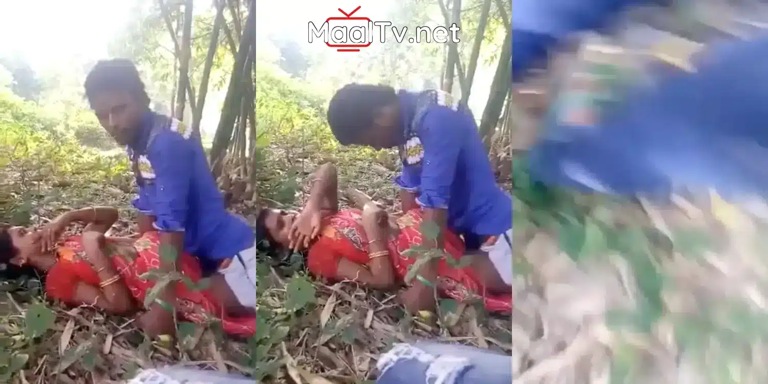 Guys enjoy desi outdoor sex with a slut in the jungle